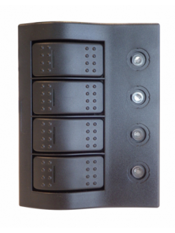 PANNELLO ELETTRICO 4 INTERRUTTORI