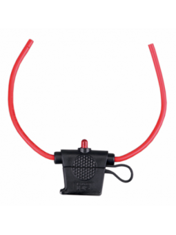 PORTAFUSIBILE VOLANTE CON LED SPIA