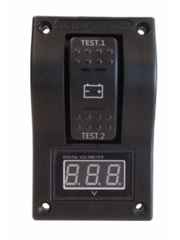 PANNELLO TEST BATTERIE