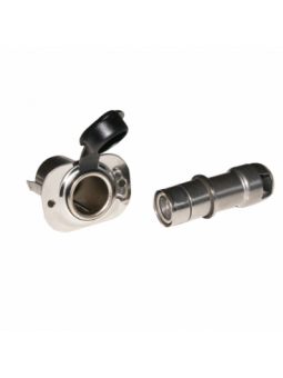 ACCENDISIGARI INOX C/LUCE