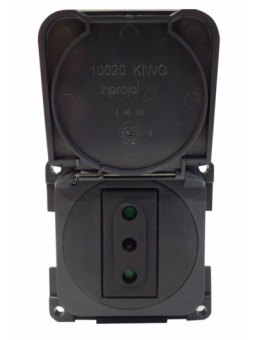 PRESA 230 V. ITALIANA C/COPERCHIO