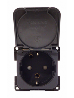 PRESA 230 V. SCHUKO C/COPERCHIO