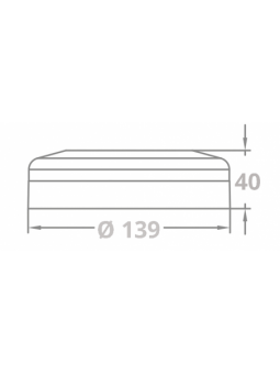 PLAFONIERA A 16 LED 12V