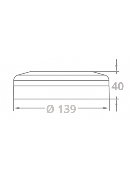 PLAFONIERA A 16 LED 12V