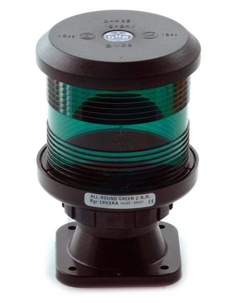 FANALE 360° VERDE SERIE 35