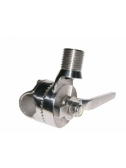 BASE ANTENNA INOX 316 PER TUBO