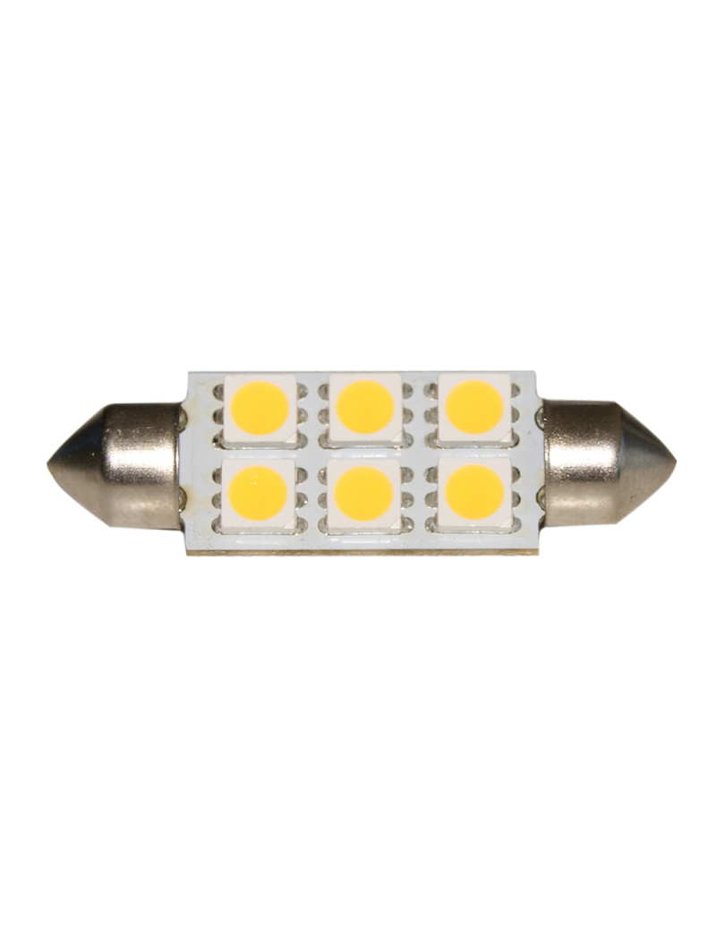 LAMPADINA 6 LED SMD 10-30V