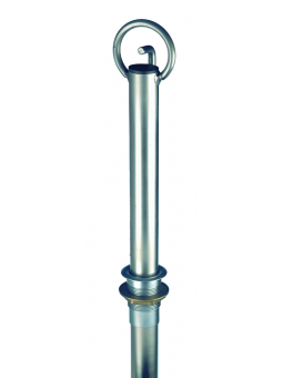 ASTA TRAINO SCI IN ACCIAIO INOX