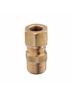 RACCORDO DRITTO MASCHIO 1/4'X10