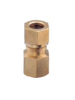 RACCORDO DRITTO FEMMINA 1/4X8