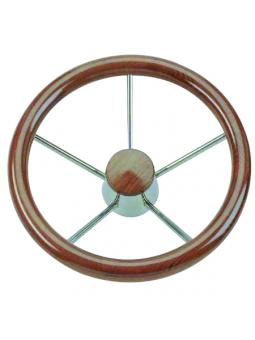 RUOTA TIMONE TEAK Ø MM.350