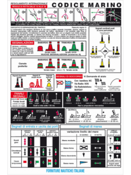 TABELLA CODICE MARINO CM. 16X24