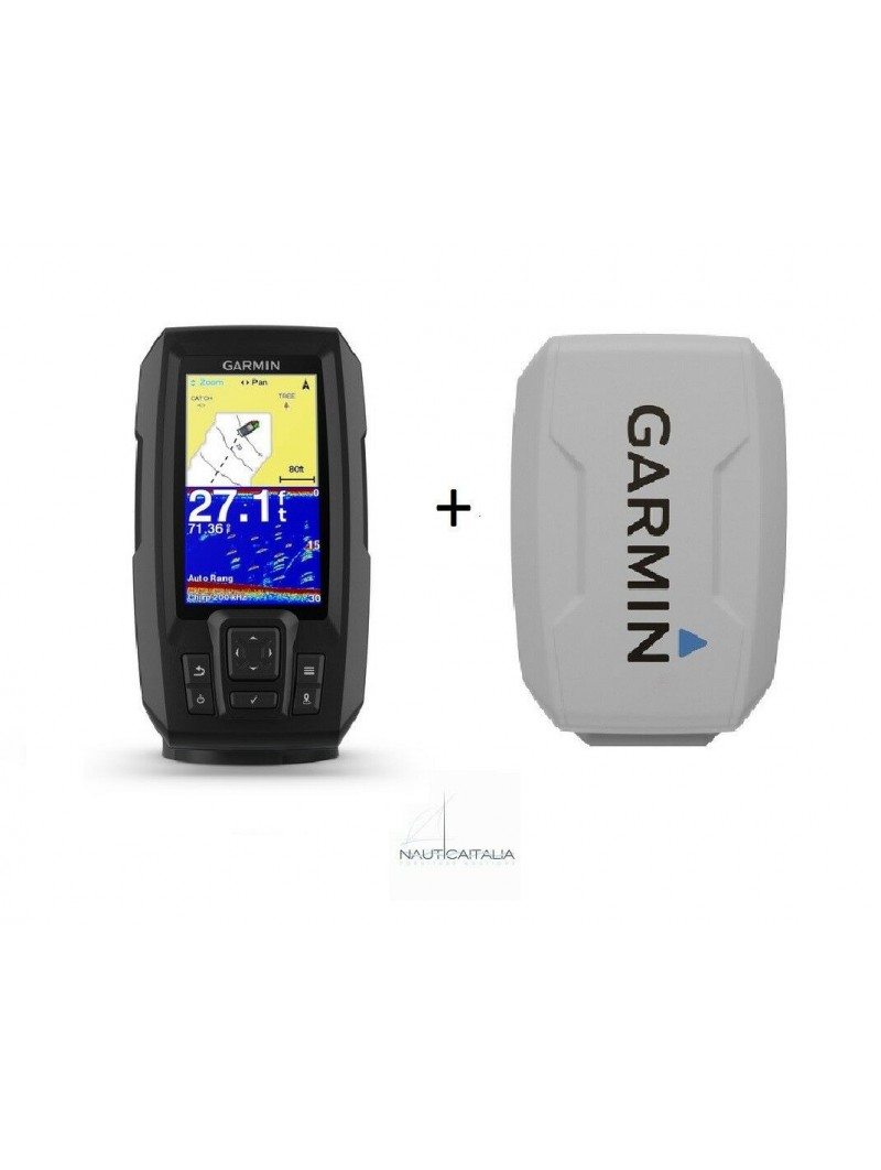 GARMIN STRIKER 4 PLUS ECOSCANDAGLIO GPS CON TRASDUTTORE. + COVER -  010-01870-01