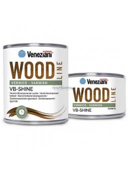 Veneziani VB-Shine Wood Line Vernice lucida per legno  0,75 Lt