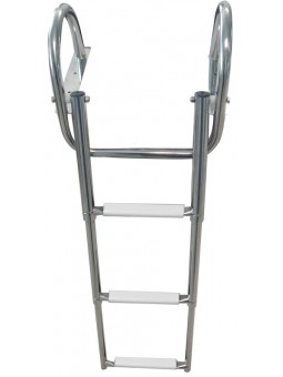 SCALETTA TELESCOPICA INOX 4...