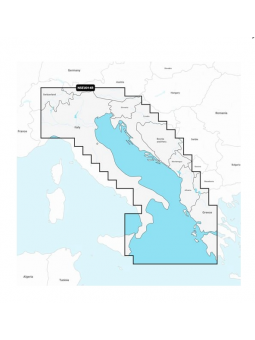 Navionics Plus Regular Mar Adriatico