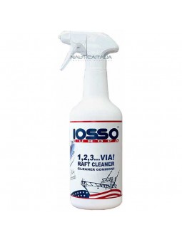 Iosso 1,2,3 Via Cleaner Detergente Gommoni PVC Hypalon Spray 750 ml