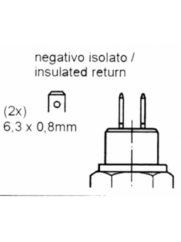 SENSORE TEMP. ACQUA D 1/4 x18NPTF