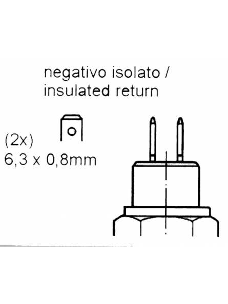 SENSORE TEMP. ACQUA G6 1/2 x14NPTF