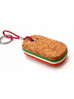 PORTACHIAVI SUGHERO OVALE