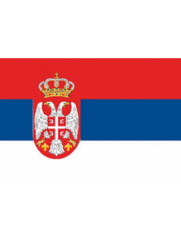 BANDIERA SERBIA CM.20X30