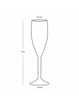 BICCHIERI DA CHAMPAGNE SERIE SAILOR