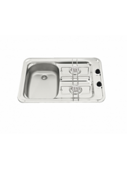 PIANO COTT. INOX CM 60X42 VASCA DS