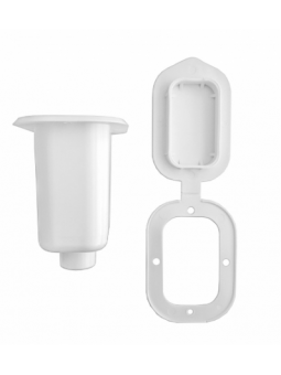 CONTENITORE DOCCIA BIANCO