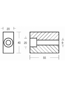 CUBO IN ALLUMINIO PER FUORIBORDO