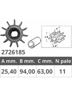 GIRANTE JONHNSON RIF.OR.09-838S