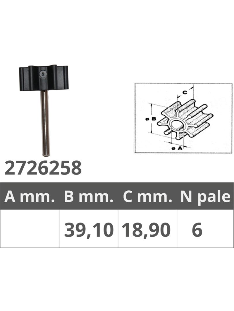 GIRANTE JABSCO 17255-0003