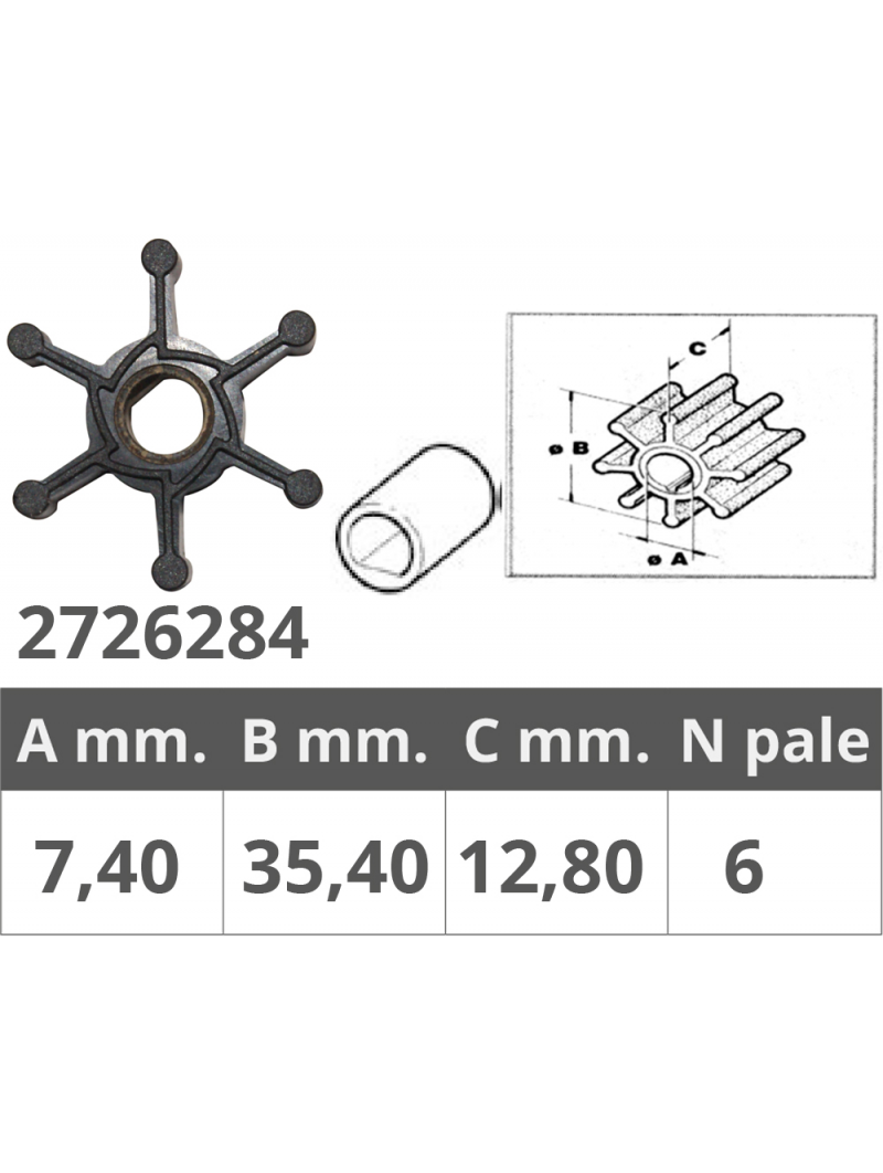 GIRANTE JOHNSON RIF.OR.09-1077B-9