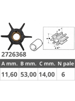 GIRANTE YAMAHA/SELVA 4T 6-8 HP