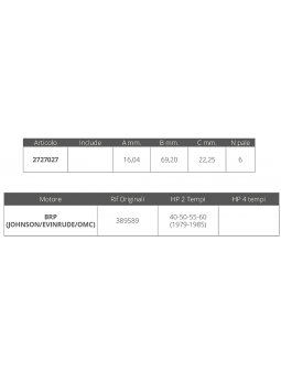 GIRANTE JOHNSON/EV.2T 40-50-55-60HP
