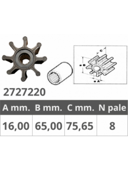 GIRANTE ORIGINALE JABSCO 17018