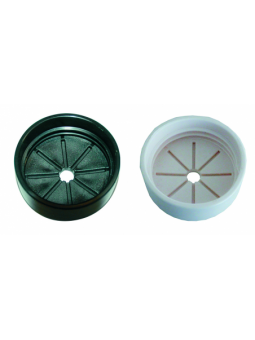 BOCCOLA BIANCA TERMINALE TUBO