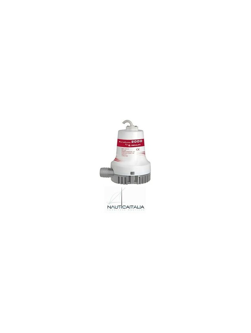 Pompa sentina sommergibile Osculati Europump II 2000 12V 128 L/min