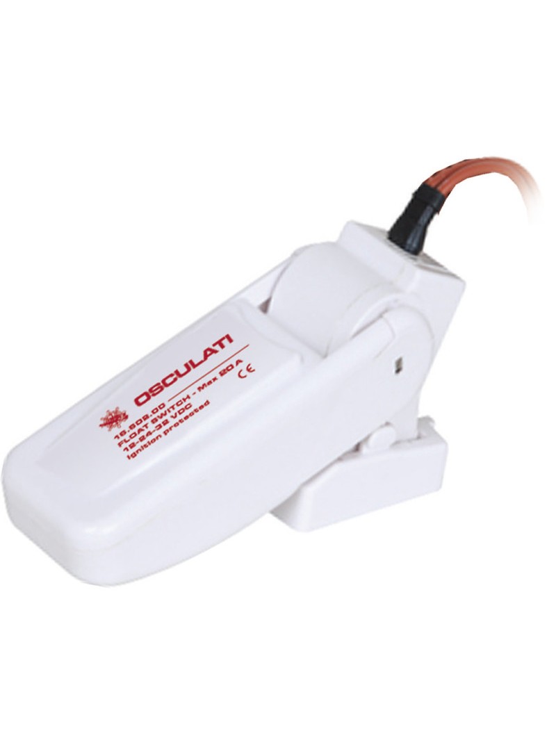 Interruttore automatico a galleggiante Heavy Duty Osculati 16.603.50 per pompa sentina 12V 24V